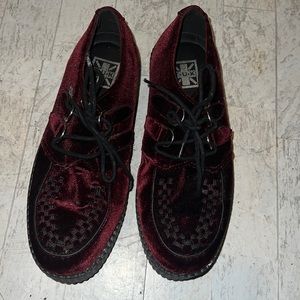 Red t.u.k shoes
